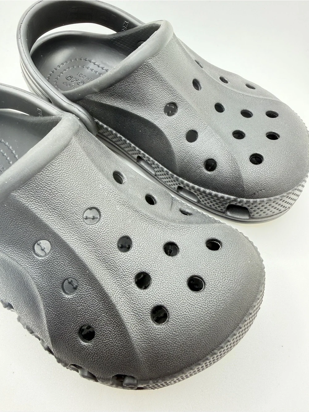 Like NEW Toddler/Kids CROCS Baya Clog, Size C10, Color: Black